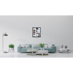 Quadro Painel Multifotos 13 Fotos 10x15 com Acrílico